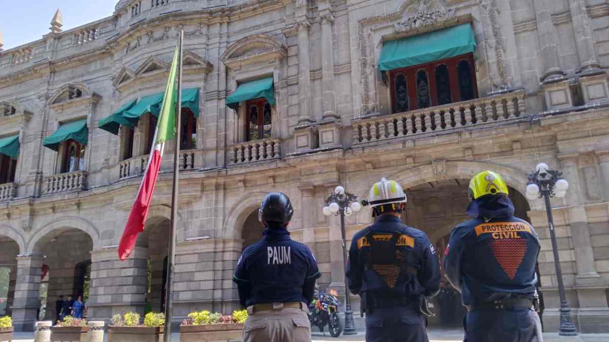 Simulacro Nacional en Puebla: el Centro Histórico se detiene y responde sin fallas