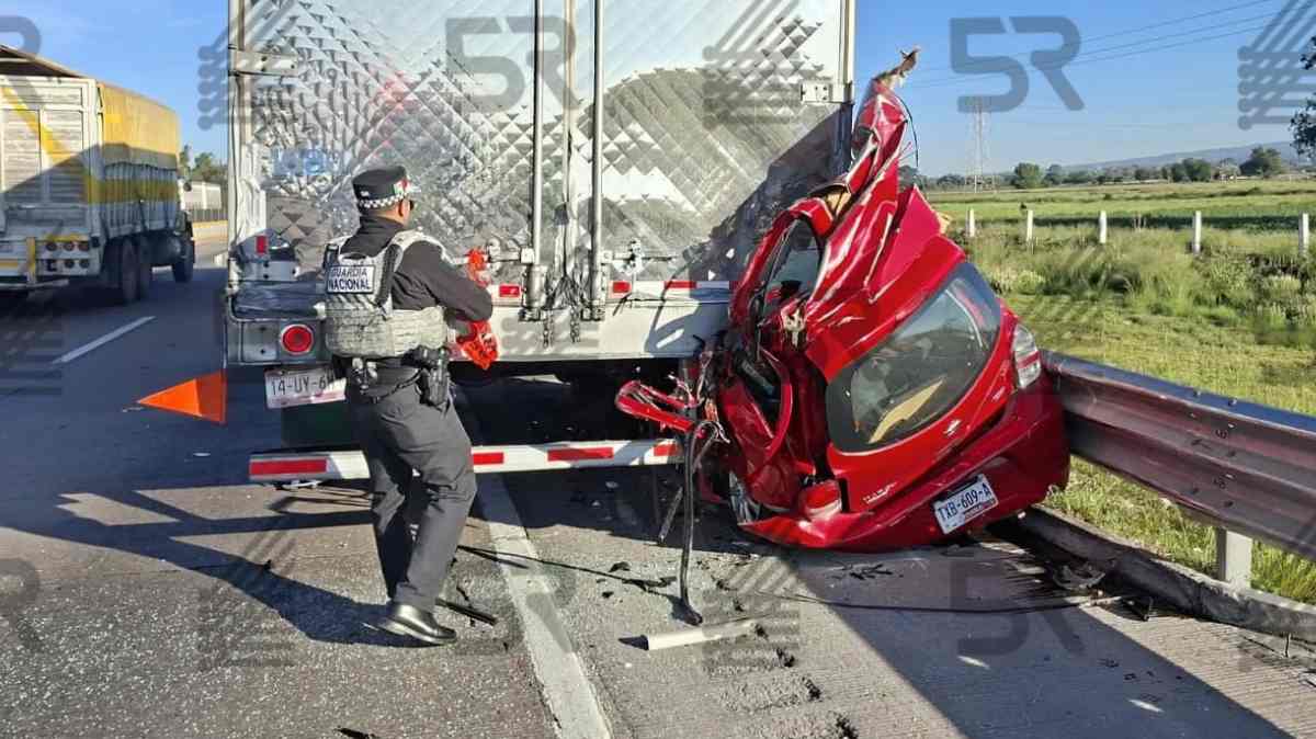 Tragedia en la Puebla-Córdoba: choque deja dos muertos y caos vial rumbo a la capital
