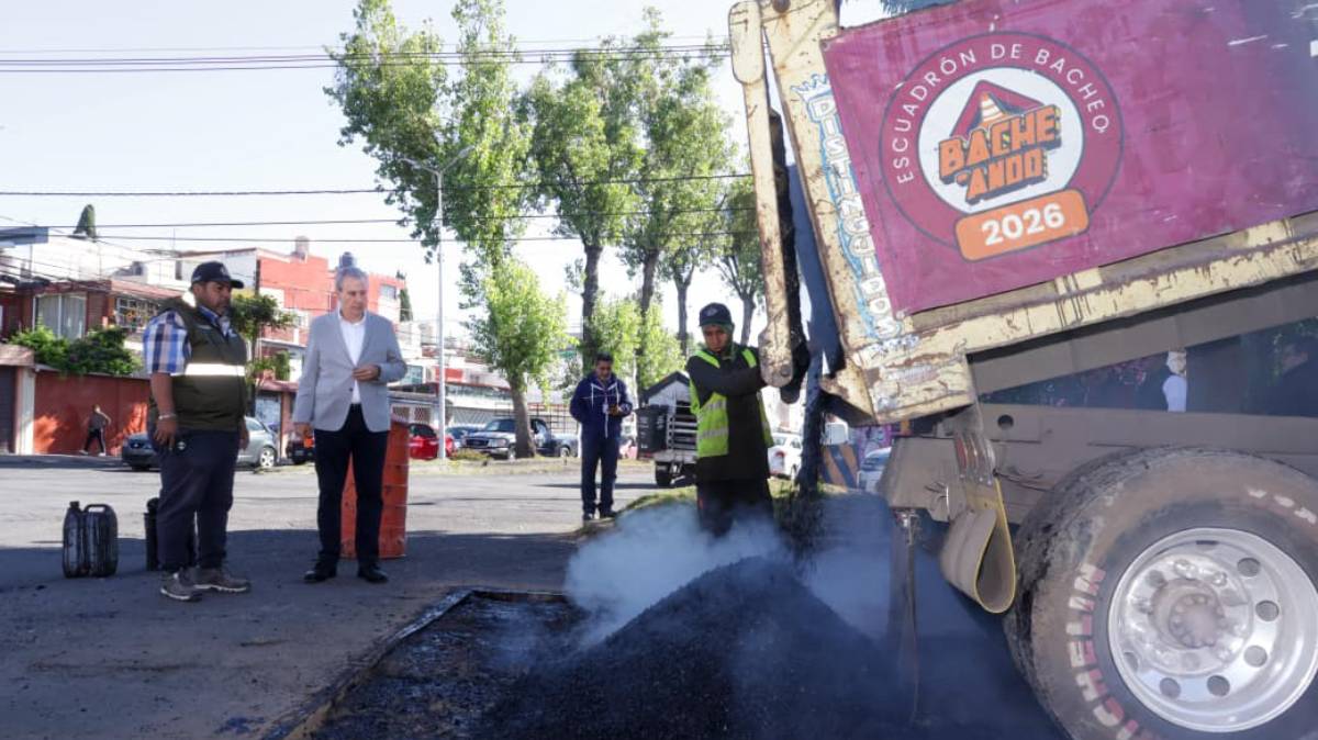 Pepe Chedraui acelera programa de bacheo en Puebla; van por calles más transitables y seguras