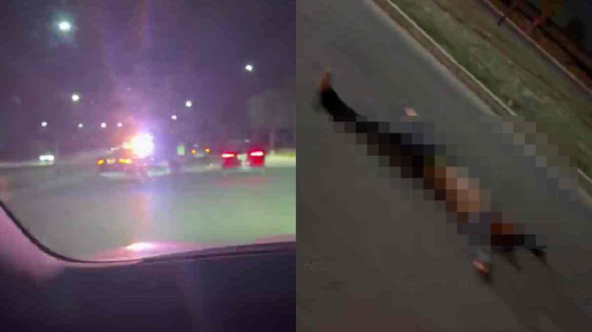 Atropellan a una persona en puente de Santa Clara Ocoyucan; conductor huye y deja escena en tensión