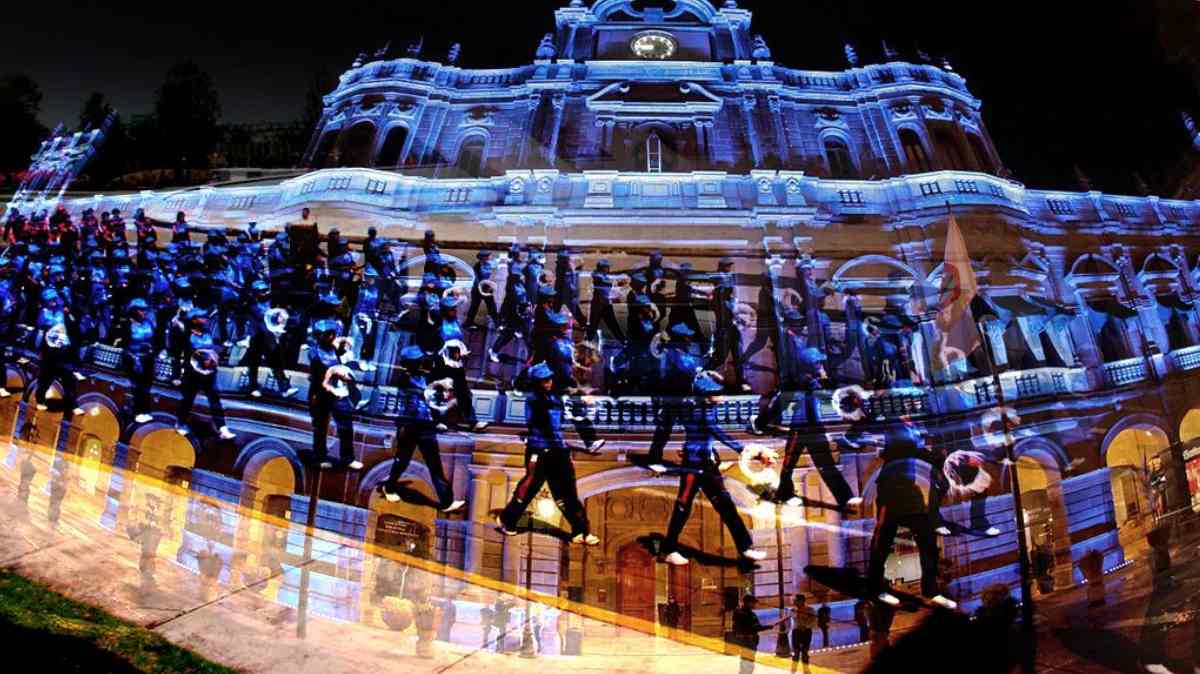 Videomapping “Puebla, 5 de Mayo” ilumina el Centro: fechas, horarios y lo que verás en el Palacio Municipal