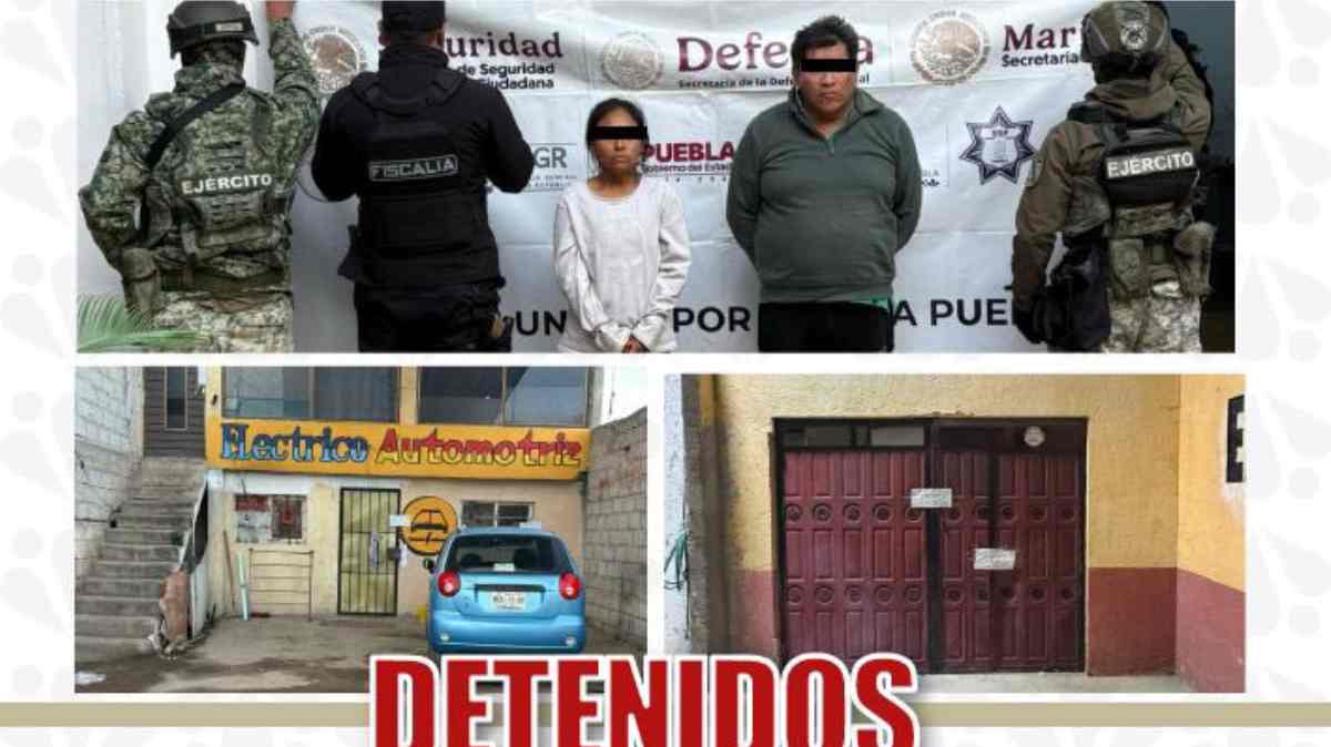 Cateos por pornografía infantil y droga en San José Chiapa dejan tres detenidos y dos menores localizados