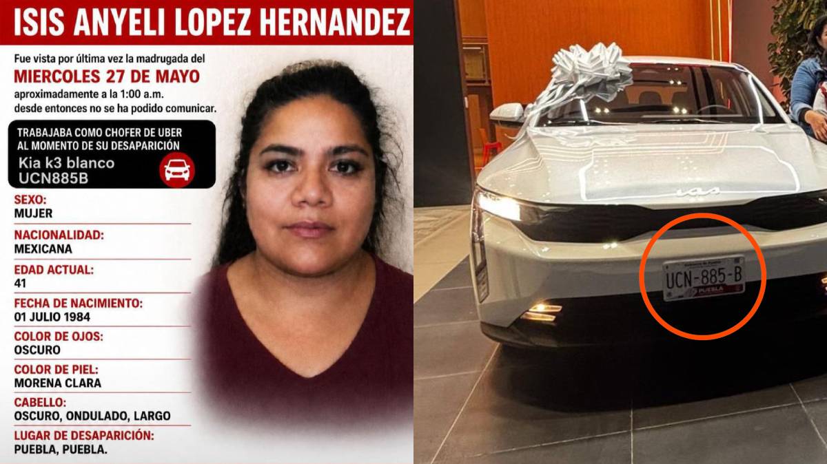 Desaparece conductora de Uber en Puebla tras tomar un viaje durante la madrugada