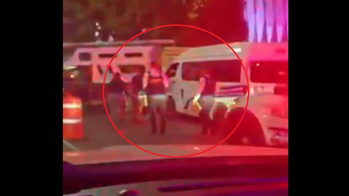Fuerte choque en el Hermanos Serdán frente a Galerías deja varios heridos este 5 de mayo.