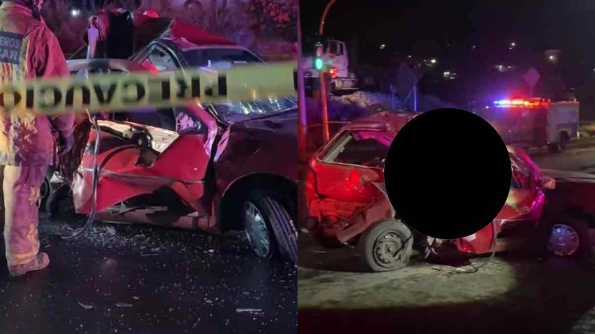 Aparatoso choque en Izúcar deja una mujer prensada, tres heridos y dos detenidos; señalan a combi del transporte público