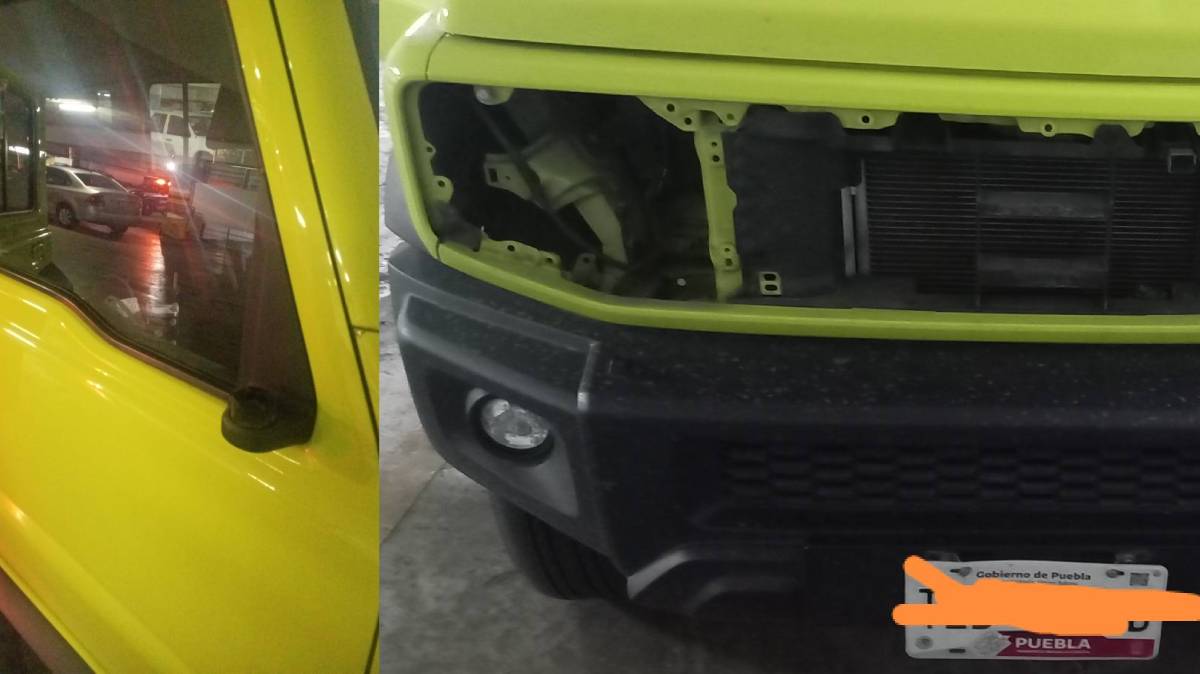 Roban autopartes de Suzuki Jimny en Sonata Lomas de Angelópolis, Puebla