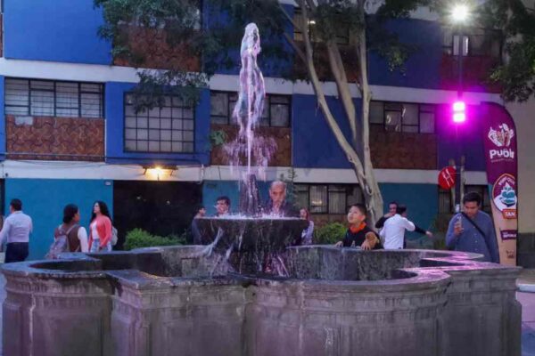 Rehabilitan la Fuente Álvaro Obregón en el Parque del Señor de los Trabajos