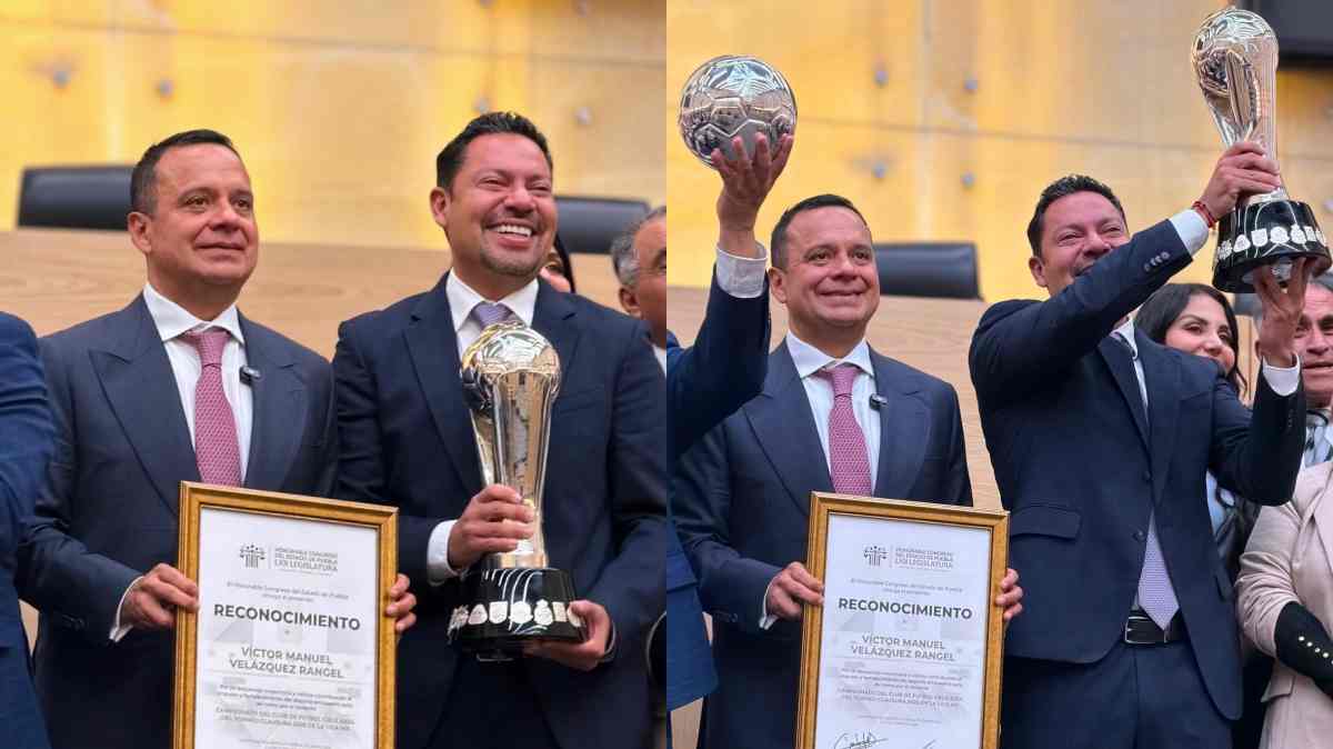 Cruz Azul campeón: Andrés Villegas impulsa reconocimiento a Víctor Velázquez y destaca el vínculo de La Máquina con Puebla