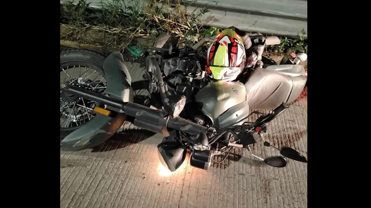 Tragedia en el Periférico: pareja de motociclistas muere tras caída hacia la Recta a Cholula