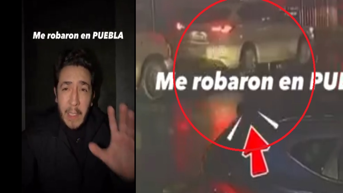 VIDEO Roban camioneta al youtuber Eloy Rojas en Camino Real a Cholula; pide ayuda para recuperarla