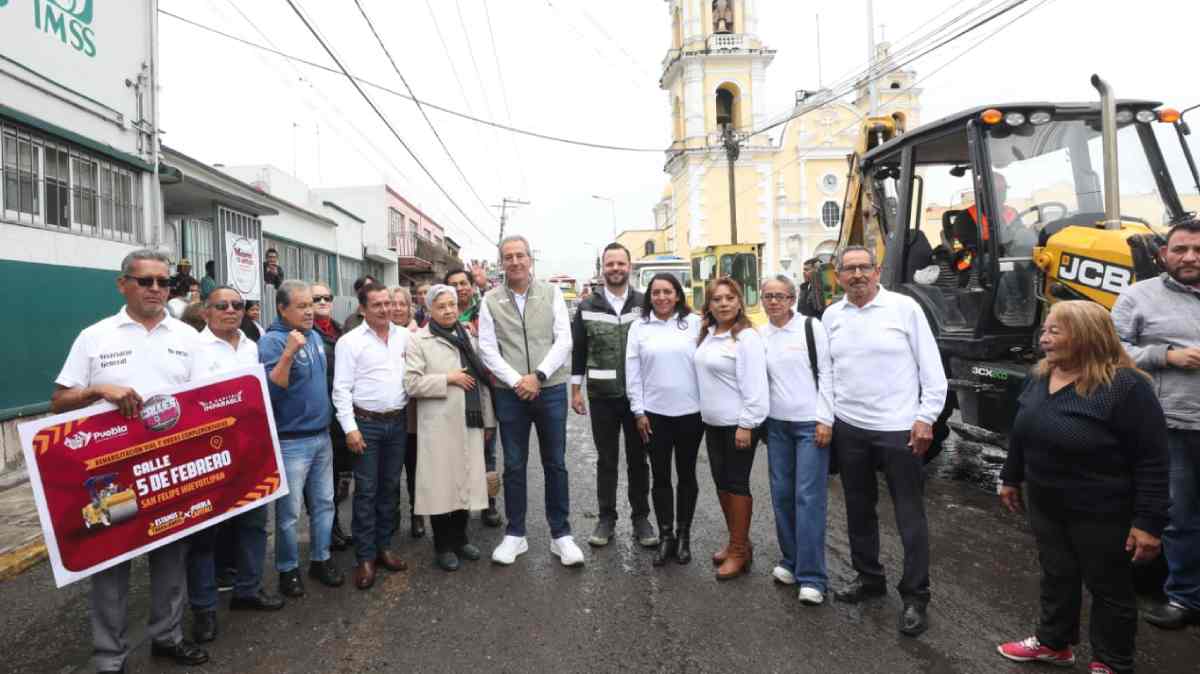 Arranca rehabilitación de la calle 5 de Febrero en