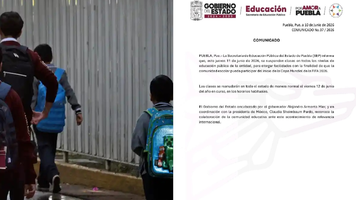 Última Hora: SEP Puebla suspende clases en todo el estado el