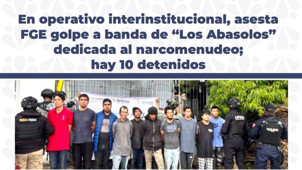 Diez detenidos: cae grupo “Los Abasolos” en Santa 