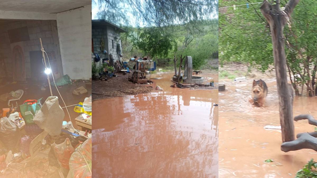 Familia denuncia que obra carretera provocó inundación de su