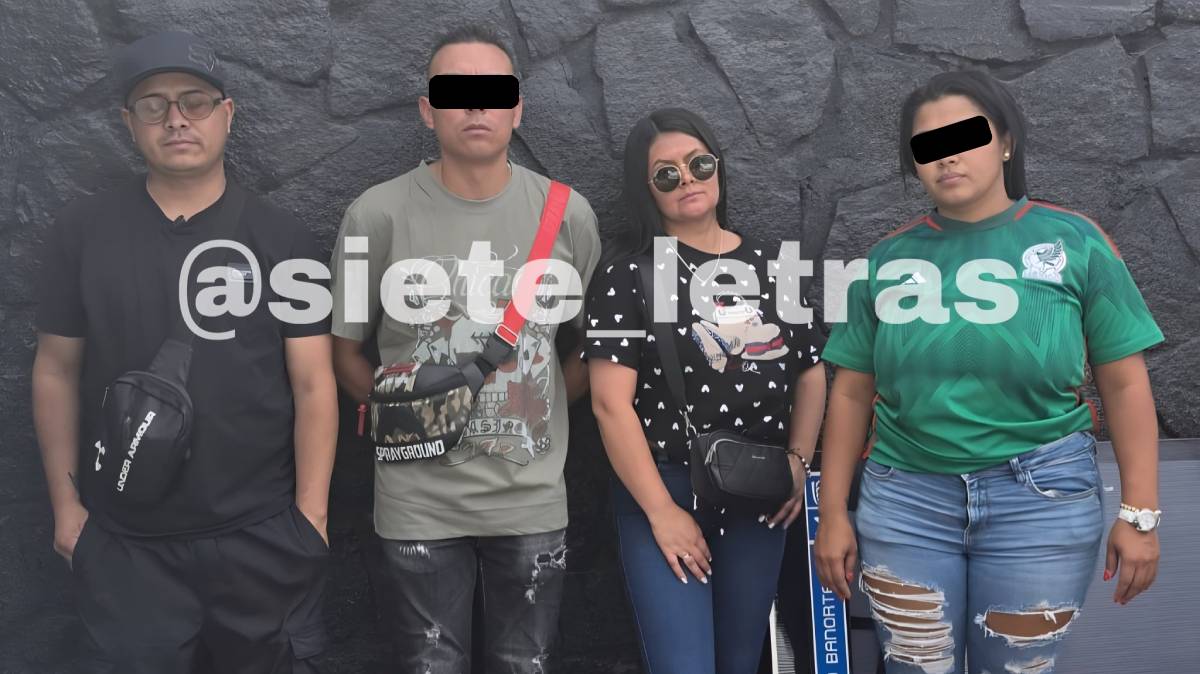 Caen cuatro colombianos presuntos vendedores de bo