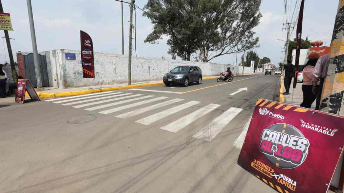 Más de mil vecinos del sur de Puebla se benefician con rehabilitación de vialidad en Vicente Guerrero