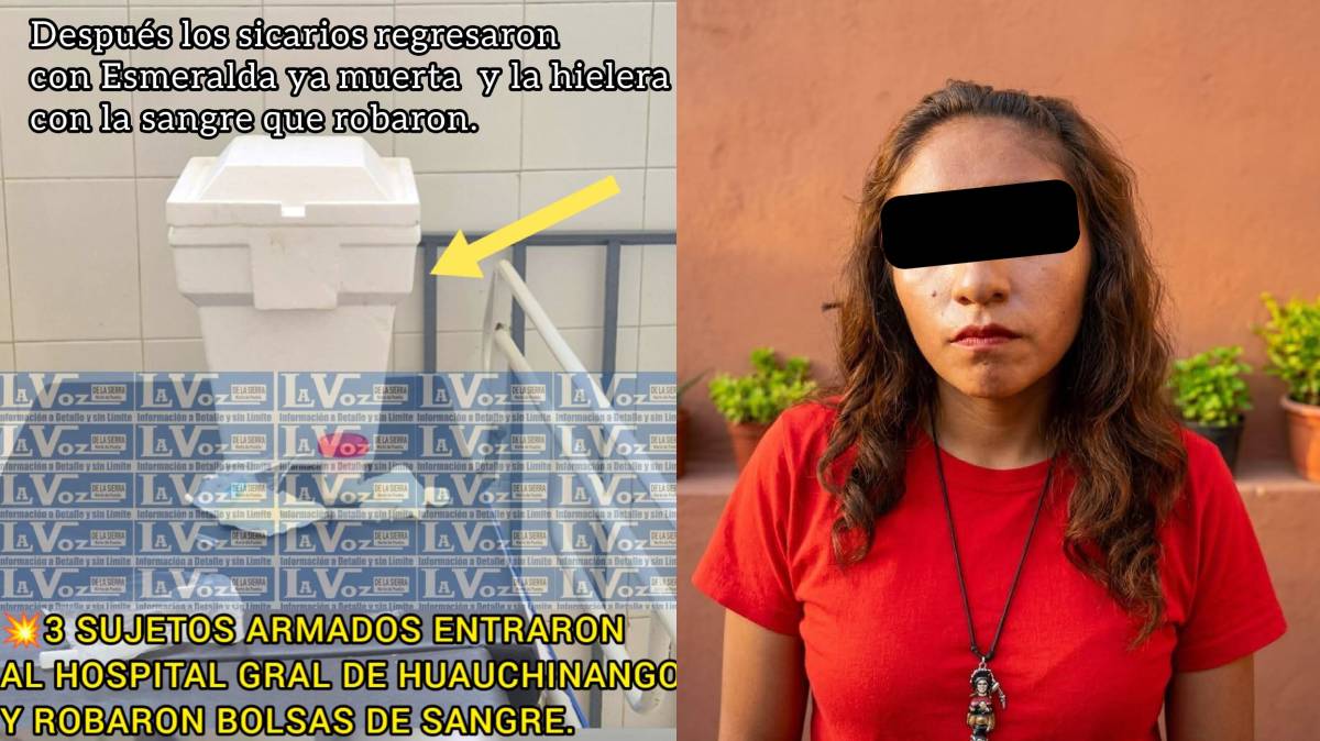 Irrumpen armados en hospital de Huauchinango para llevarse sangre; el caso termina con la muerte de una joven