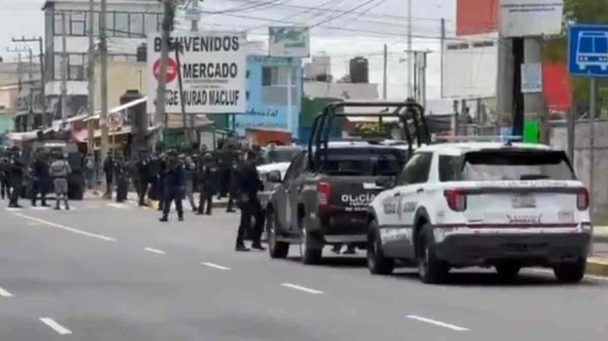 Detenidos por balacera en el Mercado Morelos dijeron pertenecer a grupo criminal; SSP mantiene la mira en otros mercados de Puebla
