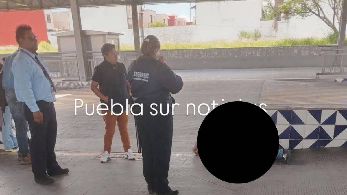 Tragedia en estación Margaritas del RUTA Puebla: una persona pierde la vida mientras esperaba transporte