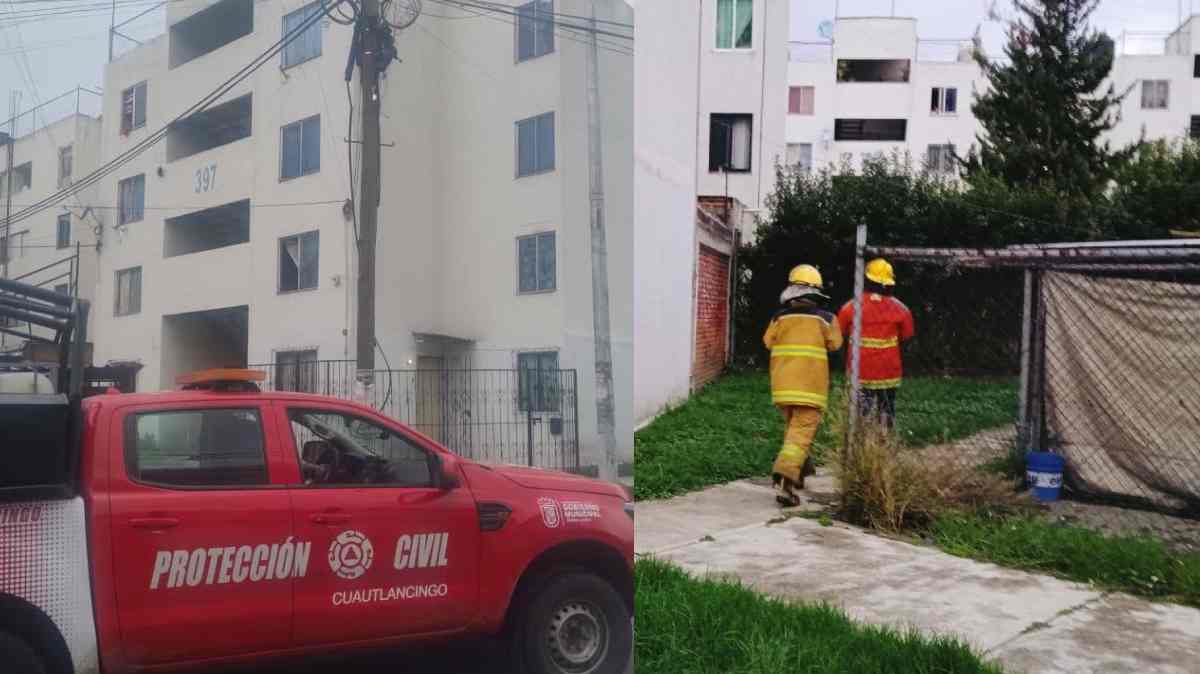 Fuga de gas alarma a vecinos de la Unidad Volkswagen 2 en Cuautlancingo; investigan posible robo de tubería