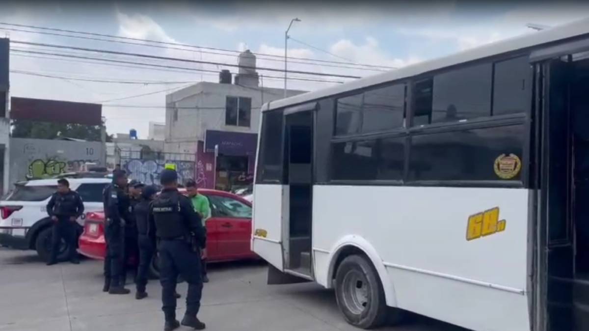 Accidente en Xonacatepec: cinco lesionados por imprudencia de chofer de ruta 68A