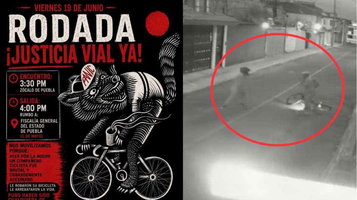 Asesinaron a Cuitláhuac para robarle su bicicleta; ciclistas saldrán a las calles para exigir justicia en Puebla