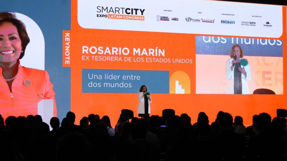 Rosario Marín en Puebla: “El valor humano sigue siendo el motor más poderoso del desarrollo”