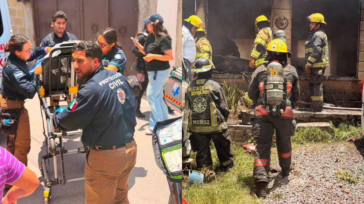 Explosión por presunto tanque de gas en Geo Villas del Sur deja heridos y daños en viviendas de Puebla