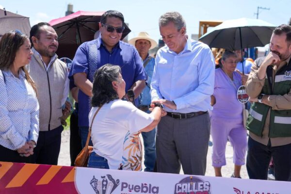 CallesAl100 llega a Santo Tomás Chautla: arrancan pavimentación que beneficiará a más de 3 mil habitantes