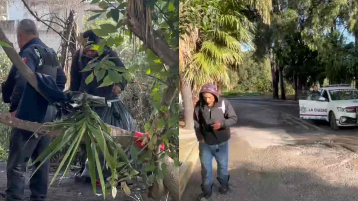 Reportan supuesto cadáver encobijado en colonia Historiadores… pero era un hombre dormido