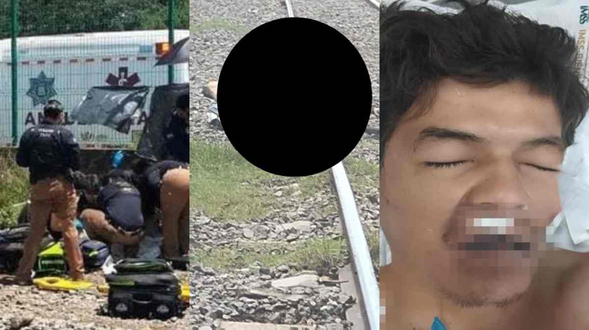 Identifican a hombre arrollado por tren en Santa Margarita; continúa grave y luchando por su vida