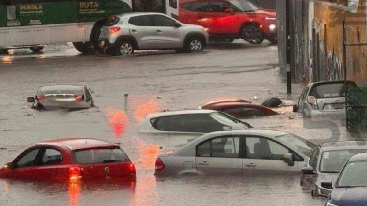 Tras la tromba en Puebla, comienzan a aparecer reportes de placas vehiculares extraviadas; ciudadanos piden ayuda para localizarlas