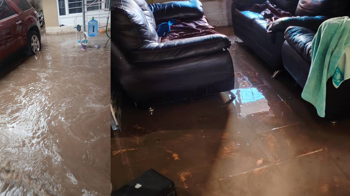 Familia acusa incumplimiento de Agua de Puebla tras inundación; esperaba indemnización de 100 mil pesos y el pago no llegó