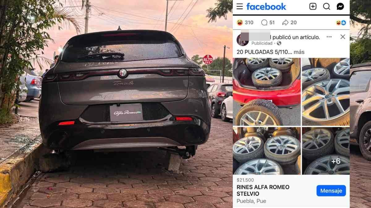 Denuncian venta de autopartes en Facebook tras robo de piezas en Puebla; ciudadanos cuestionan la impunidad