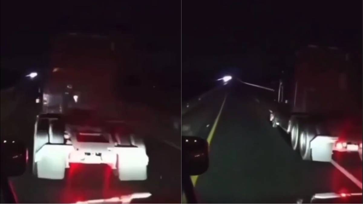 Intentan frenar tráiler en la autopista Puebla-Orizaba con otro camión; alertan por nuevo modus operandi de asaltantes