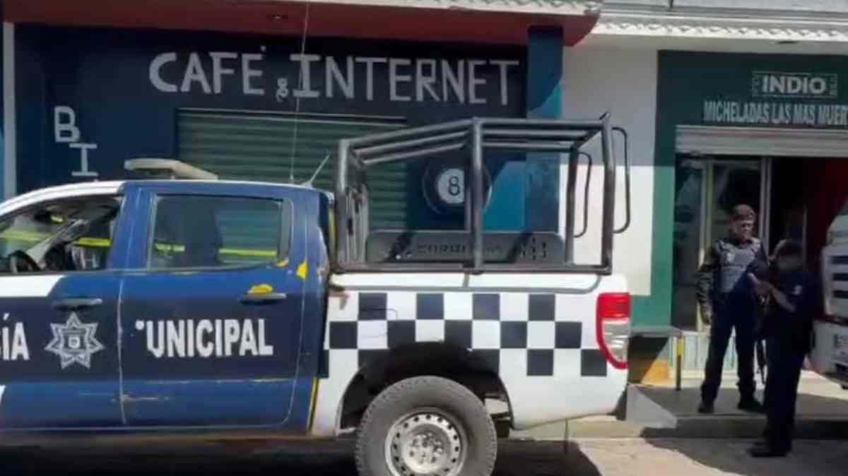 Comando armado irrumpe en billar de Coronango; balea a un hombre y presuntamente se lleva al dueño del negocio