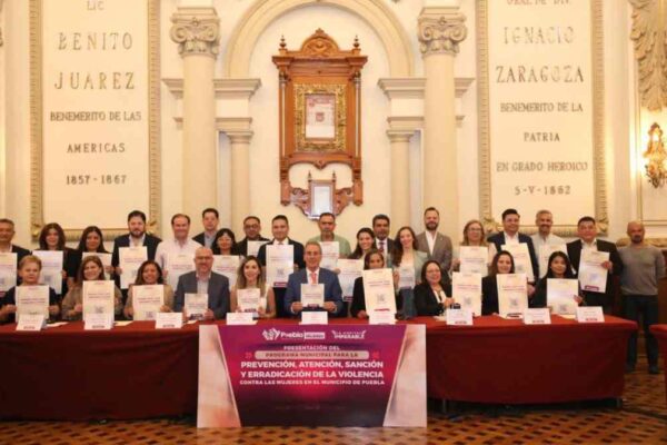 Puebla refuerza estrategia contra la violencia de género con 58 acciones para proteger a las mujeres