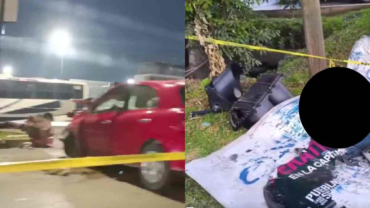 Conductor muere tras impactar su automóvil contra un semáforo en el bulevar 18 de Noviembre, rumbo a los estadios