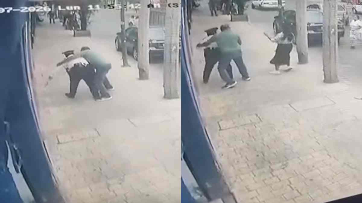 Conductor agrede a mujer agente de Tránsito en Tehuacán tras retirarle la placa por una infracción vial