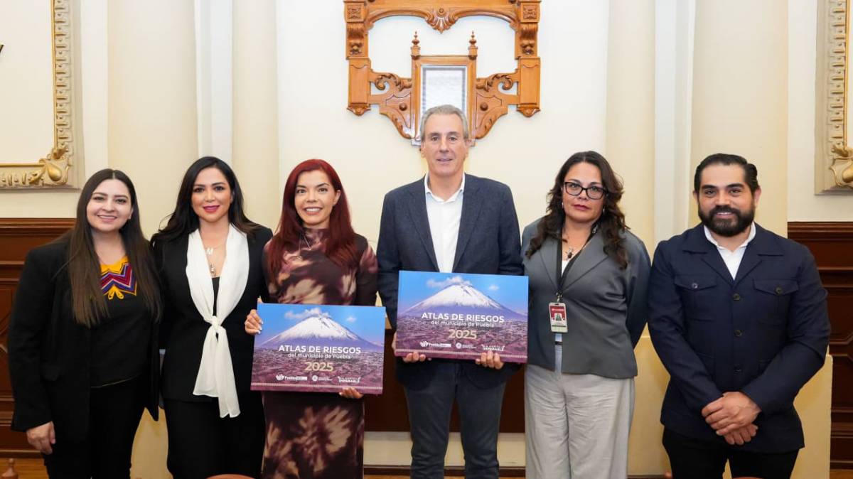 Puebla actualiza su Atlas Municipal de Riesgos; la nueva plataforma busca anticipar emergencias y proteger a la población