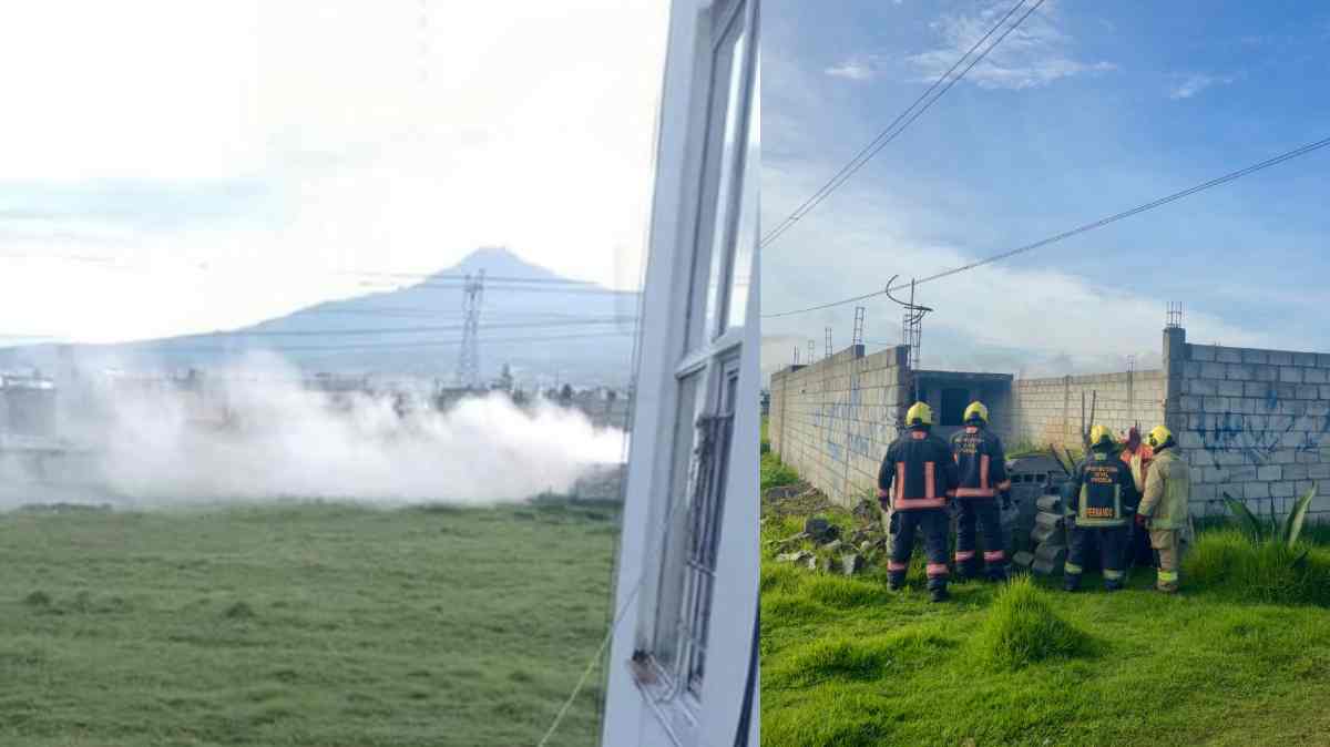 Moviliza presunta fuga de gas a cuerpos de emergencia en Villas Manzanilla; era quema de basura