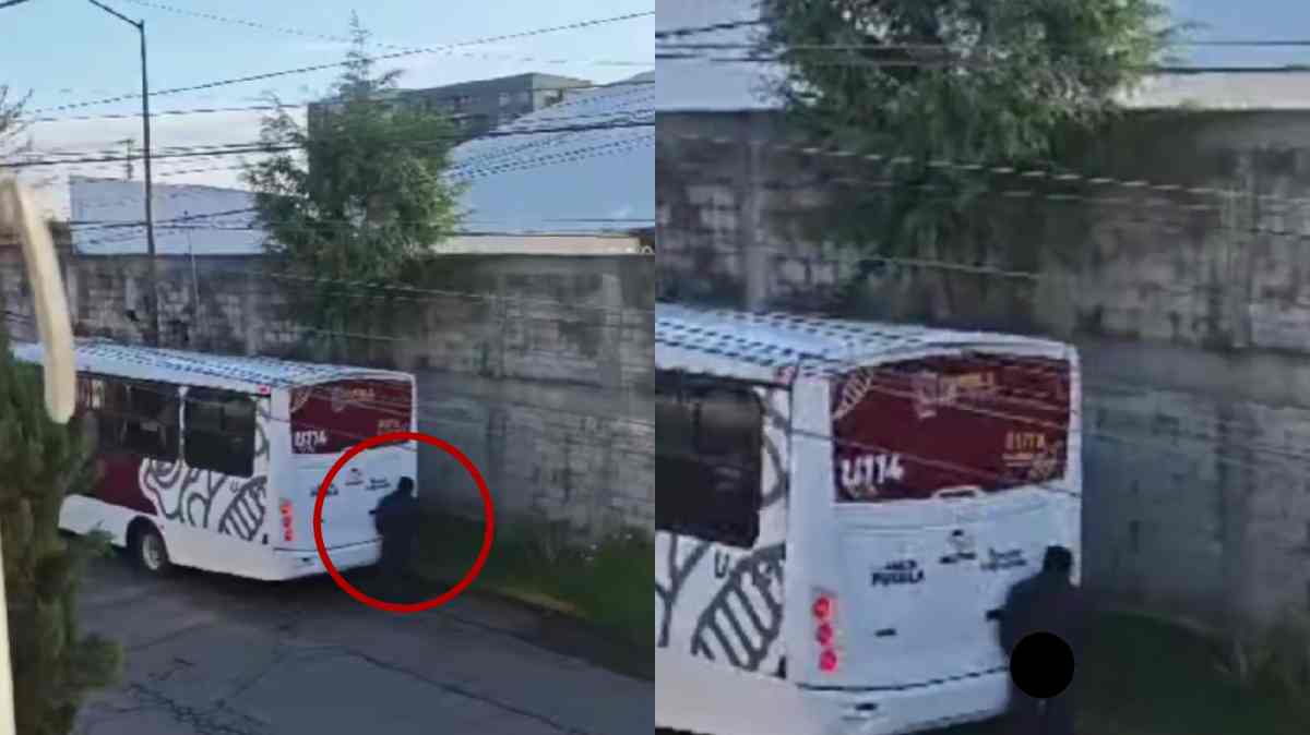 Denuncian que choferes usan como baño la barda de la Casa del Adolescente en Cuautlancingo; vecinos piden intervención