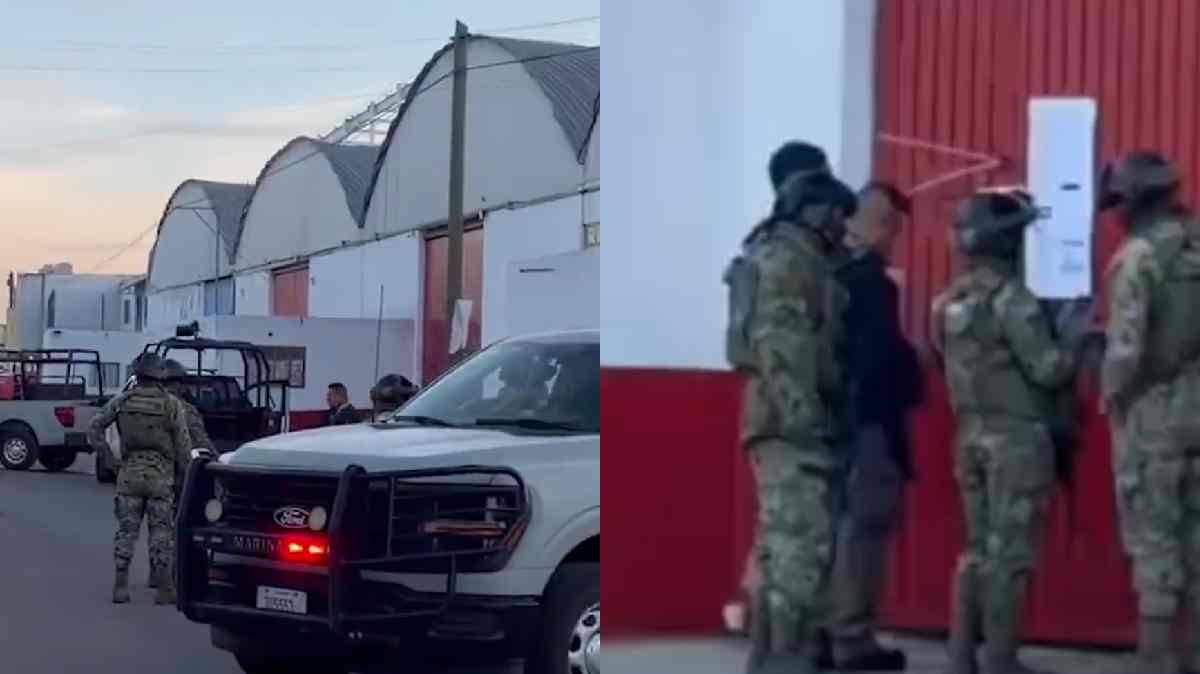 Catean bodega en Sanctorum, Cuautlancingo; despliegan fuerte operativo de la FGR y Marina
