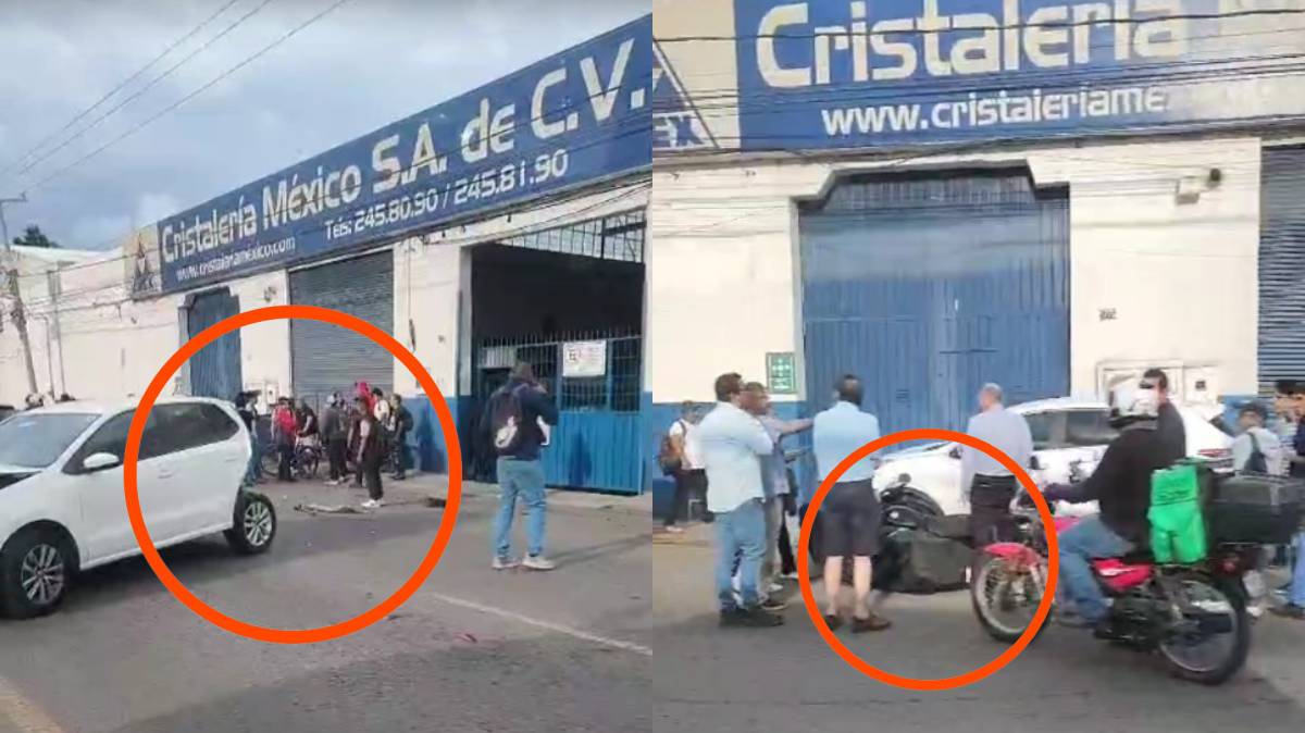 Muere motociclista tras fuerte choque frente a Cristalería México en la colonia Bugambilias de Puebla