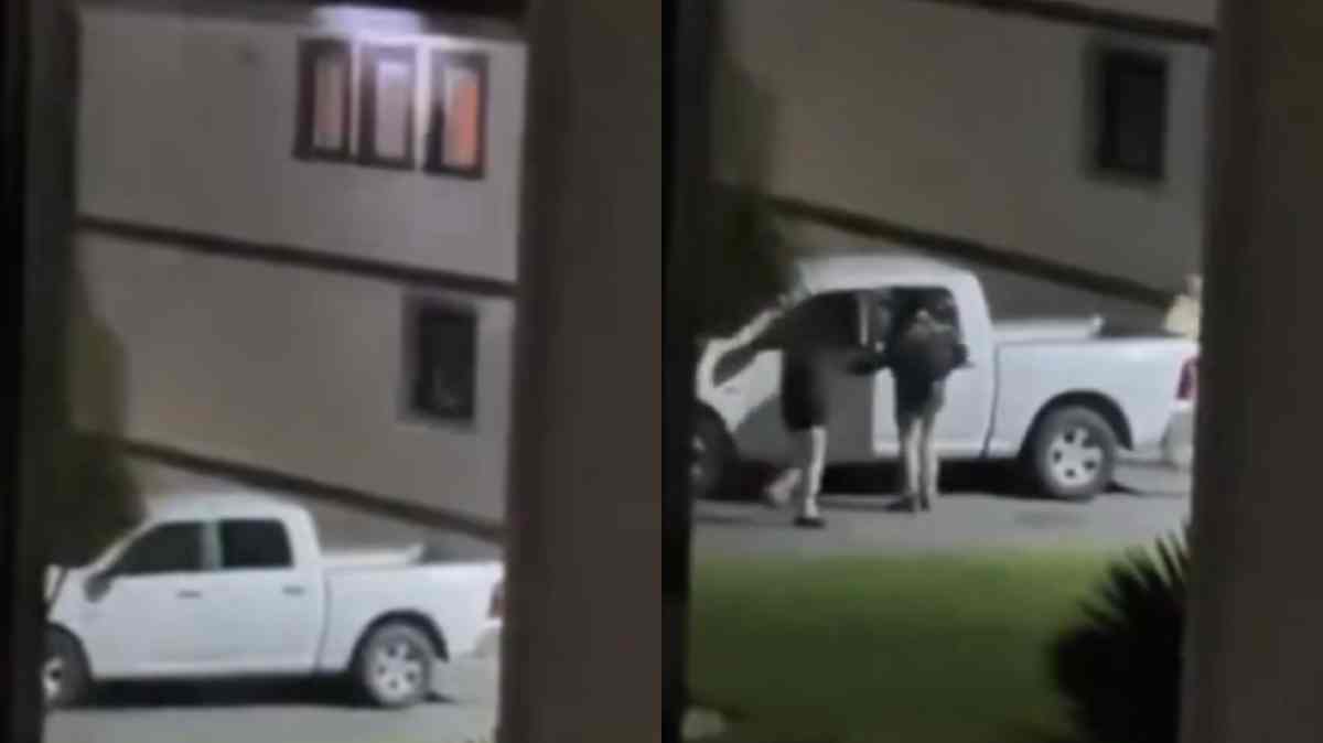 Vecinos captan el operativo en Santa Fe donde detuvieron al presunto tirador de la Vía Atlixcáyotl