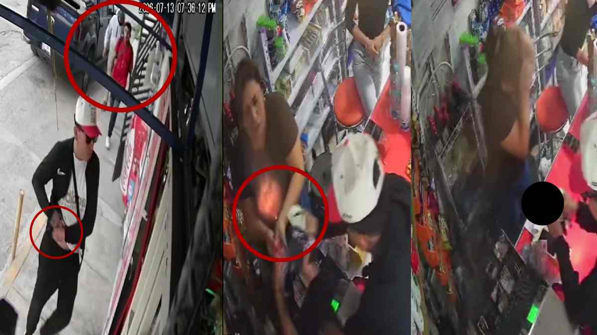 Asalto armado en San Jerónimo Caleras: tres hombres irrumpen en tienda y disparan durante el robo