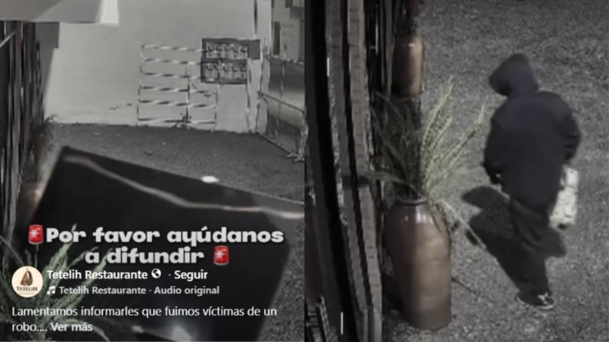 Roban restaurante en San Andrés Cholula a solo un mes de abrir; pérdidas alcanzan los 90 mil pesos y crece la preocupación entre comerciantes