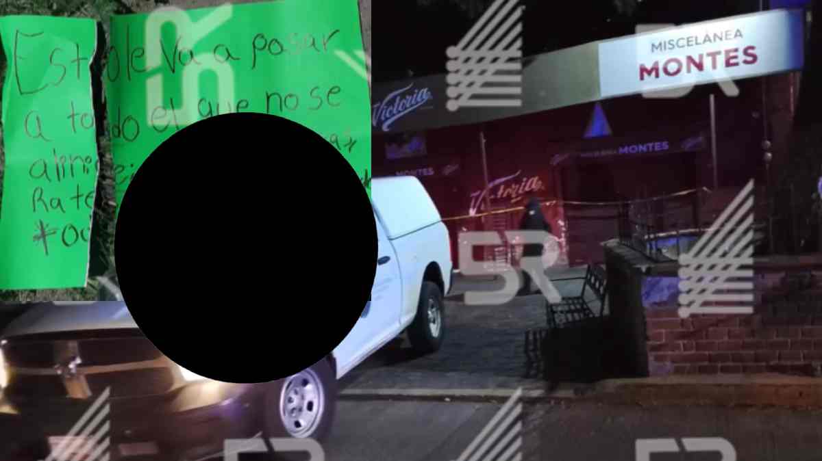 Asesinan a dueño de miscelánea en Santa Rita Tlahuapan; comando armado dejó amenaza tras el ataque