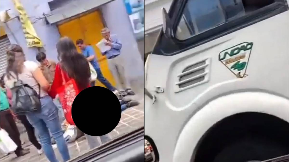 Adulto mayor es atropellado por unidad de la Ruta 12 en pleno Centro Histórico de Puebla; autoridades atienden la emergencia
