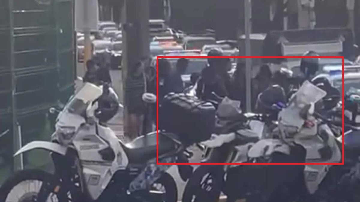 Persecución y caos vial en la Diagonal Defensores: conductor intenta huir de la policía